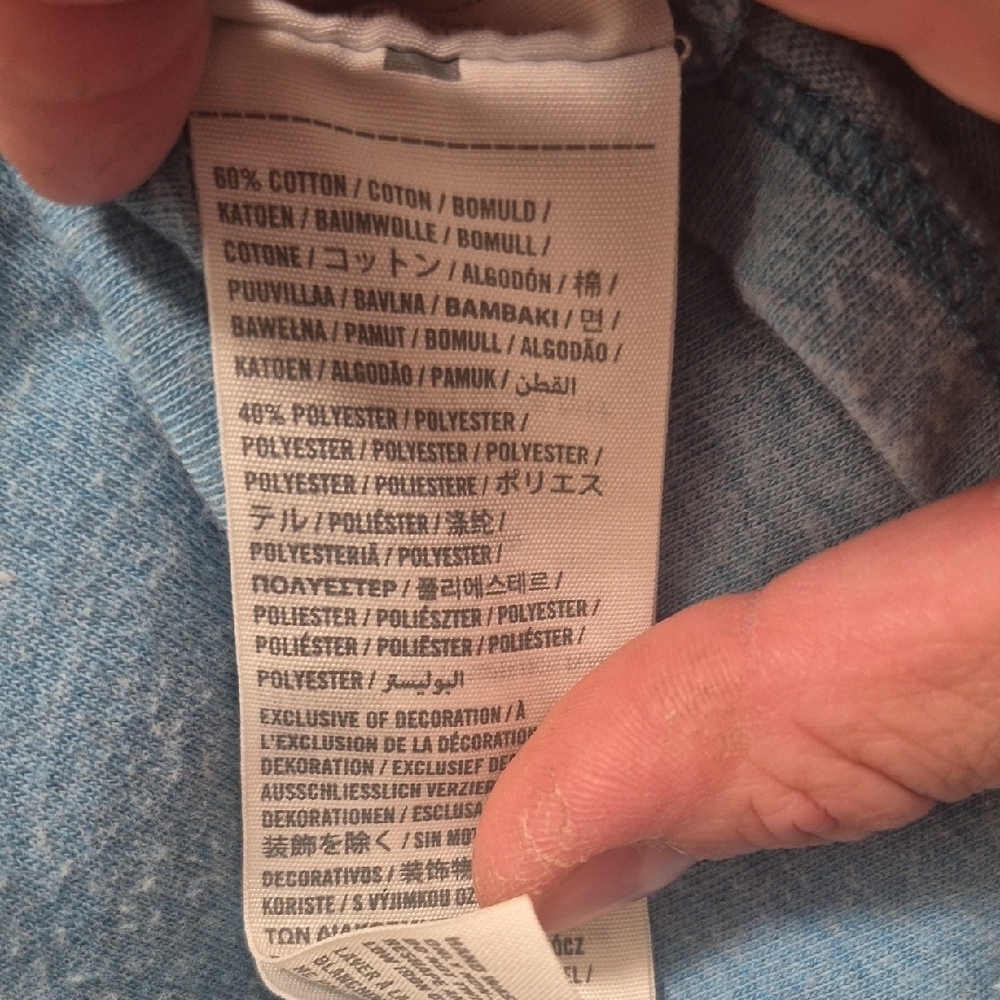 Hollister Blue Fitted Short Sleeve Tee - Picture 5 of 12